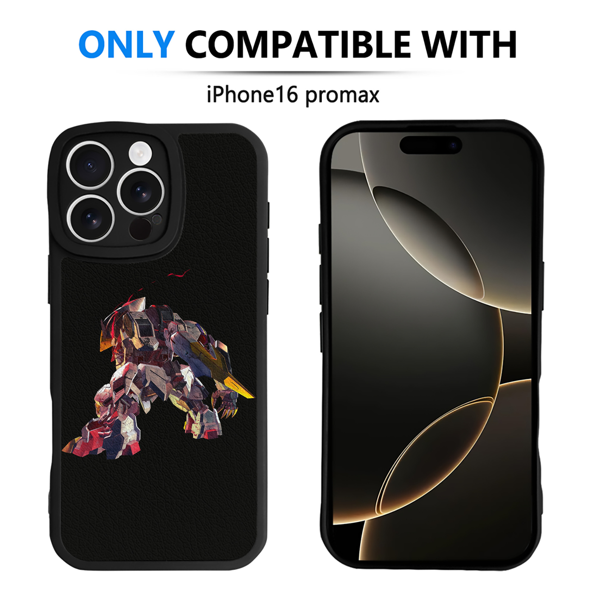 （画像用） 機動戦士ガンダム Mobile Suit Gundam 【iPhone 16シリーズ対応】シリコンスマホケース（レザー調） 材質：シリコン